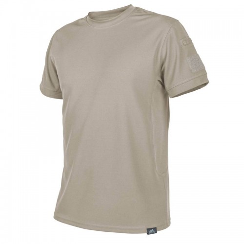 Helikon Tactical T-Shirt (Top Cool) (Khaki), Tactical T-shirt is made of thermoactive polyester with TopCool technology which keeps you dry & cool